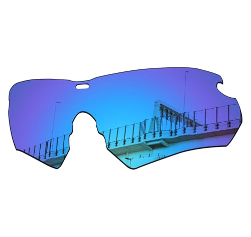 Image of Well-aimed Replacement Lenses Compatible with ESS Crossbow Sunglasses - Blue Iridium Polarized