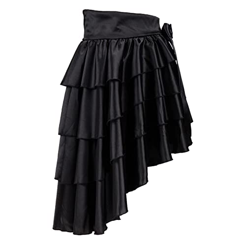 Punk Mieder mit Rock Gothic unregelmäßiger Tanzrock Rock Performance Kleid Tube Damen Cover