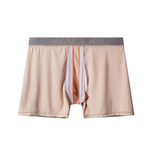 JOCKMAIL Mens Boxer Shorts Modal Soft Mens Underwear with Dual Pouch Trunks and Fly Micro-Separate Pouches4