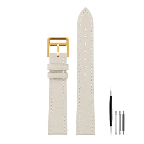 [^ubg] Compatible With Hermes H Genuine Leather Watch Band HOUR Series Square Dial Thin Orange Cowhide Watch Band 14mm 16mm 18m