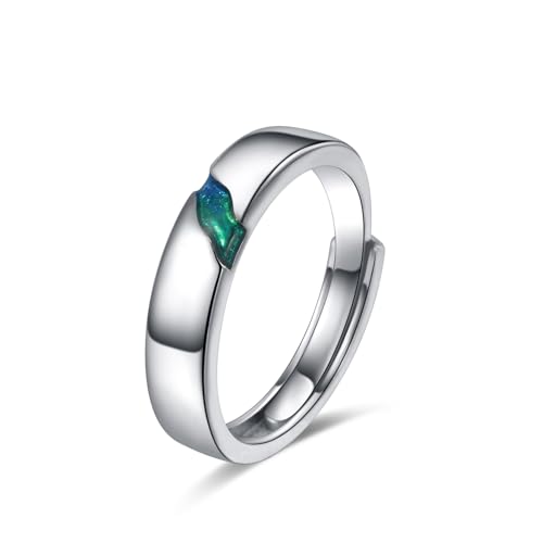 [FANCIME]  O Y w  4mmuV̐vu[ Gi t[TCY ߉\ w yAO S925 Vo[ Jbv ގ a LO 낢 v[g MtgbsOt