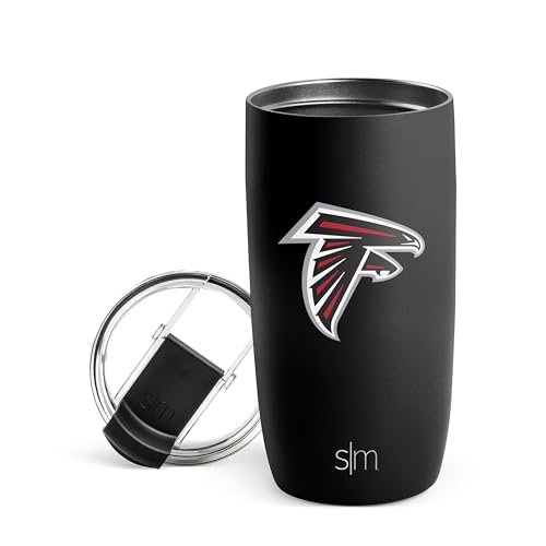 Image of Simple Modern Atlanta Falcons Coffee Mug with Flip Lid | 16oz | NFL