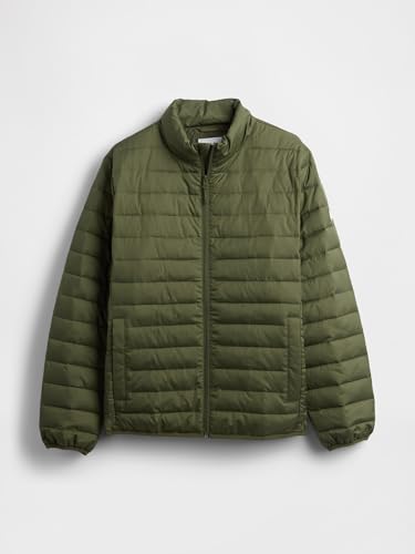 Image of GAP Men's Logo Lightweight Puffer Jacket
