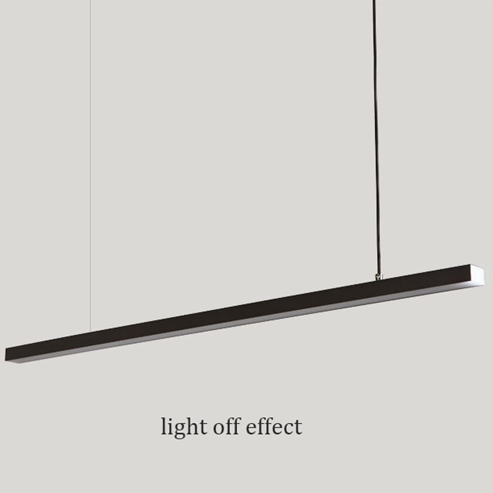 CUNTO Lampadario Moderno a Strisce LED dimmerabili 3 Colori, Illuminazione a Sospensione lineare con Finitura in Ottone Spazzolato per tavoli da Pranzo, Isole da Cucina, apparecchi da soffitto