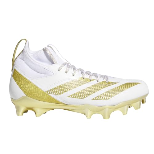 adidas Mens Adizero Impact Exotic Speed Football Sneakers Shoes - White