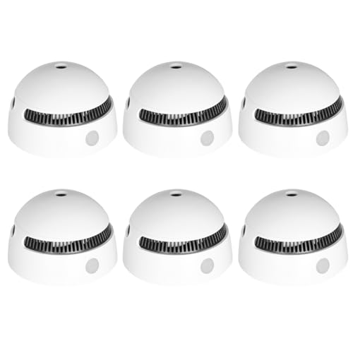 10-Year Battery Smoke Detector for Home | 85dB Fire Alarm Military-Grade Photoelectric Sensor Reduces 70% False Alarms | CE/UL Globally Certified | Easy Install (Adhesive/Screws) (6)