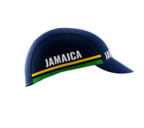 ScudoPro Jamaica Black Code Bike Cycling Cap Road MTB or Running