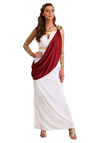 Fun Costumes Olympic Empress Womens Costume White Medium
