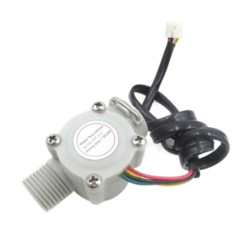 庭のホース散水メーター 連続給湯用プラスチック安定流量センサー 1個 1-30L/分