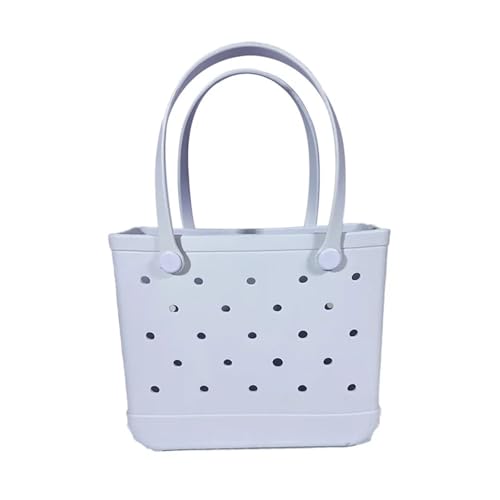 Sac de plage bandoulière L/XL grand volume avec panier de rangement