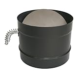 DURAVENT 8DBK-DS DuraBlack Damper Section