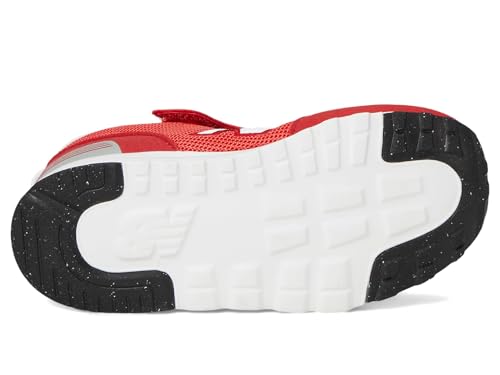 New Balance Kids 515 V1 New-b Hook and Loop Sneaker, Team Red/Blast Red, 5.5 X-Wide US Unisex Toddler3