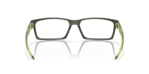 Image of Oakley Mens Ox8060 Overhead Rectangular Prescription Eyewear Frames