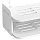 Router Regal, WiFi Speicherset zur Wandmontage Ohne Stanzen, Top Box Ständer für Wohnzimmer, Schlafzimmer