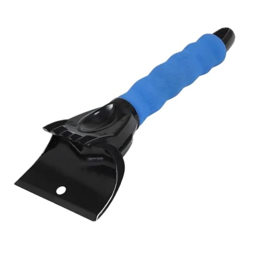 Pala de nieve para coche azul y raspador de hielo eficaz para el invierno