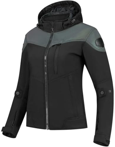 Veste textile de moto femme Rusty Stitches Ann protège du vent et des chutes