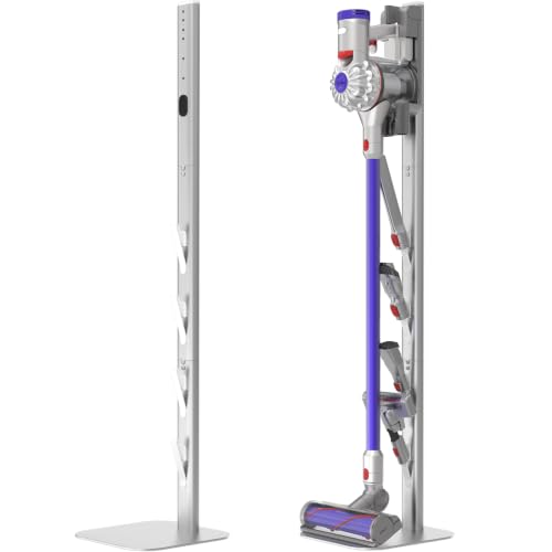 OUTBROS Soporte Aspiradora, Metal Holder Compatible para Dyson, Plateado
