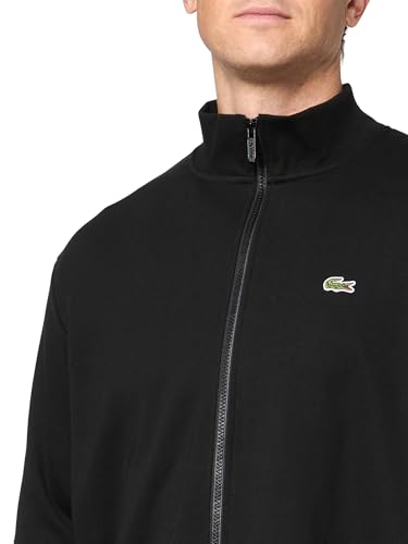 Lacoste Men's Tall Regular Fit Classic Zip Up Mock Neck Sweatshirt3