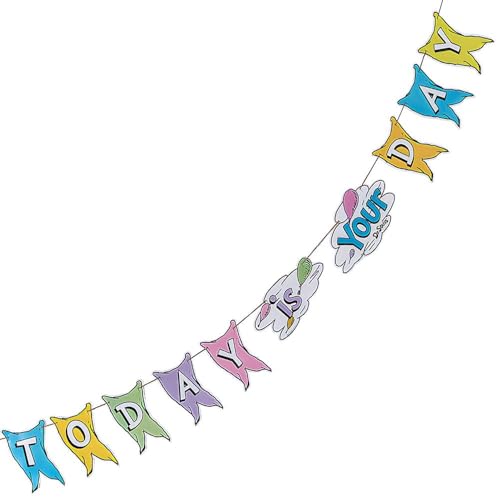 OH THE PLACES YOU'LL GO GARLAND - Party Decor - 1 Piece