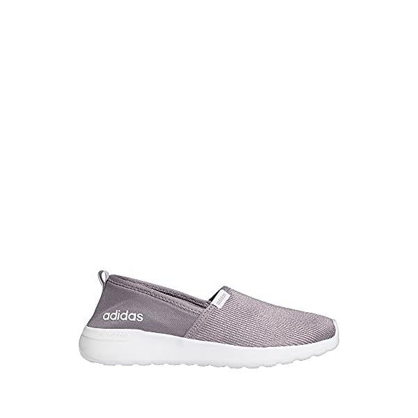 adidas Lite Racer Slip On Womens Shoes Size 7, Color: Legacy Purple/Cloud White/Legacy Pur
