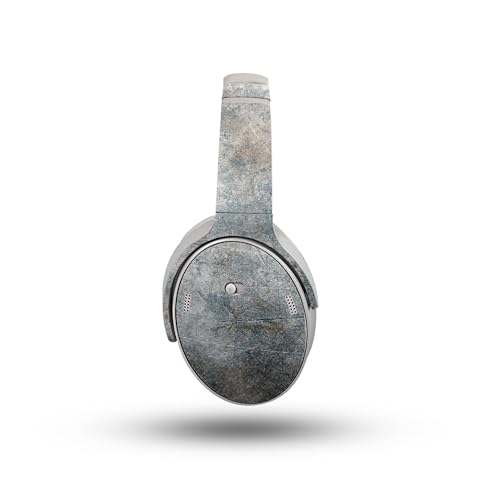 Image of Glossy Glitter Headphone Skin Compatible with Bose QuietComfort Headphones (2023) - Shadow Concrete - Premium 3M Vinyl Protective Wrap Decal Cover - Easy to Apply | Crafted in The USA by MightySkins