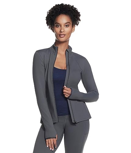Image of Skechers Nylon Womens Standard Length Jacket