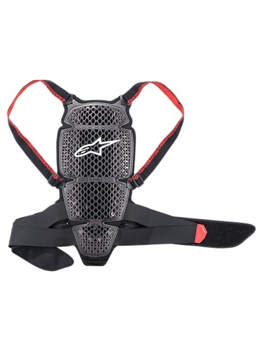 Alpinestars KR-Cell Motorrad-Rückenprotektor (M) grau schwarz rot