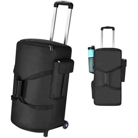 AZTOPA Speaker Tote Bag Compatible with JBL Party Box 110/PartyBox Club 120 Portable Party Speaker, Trolley Rolling Case, Multifunctional Storage Bag for Sony SRS-XP500/SRS-XV500 Portable Speaker Cover