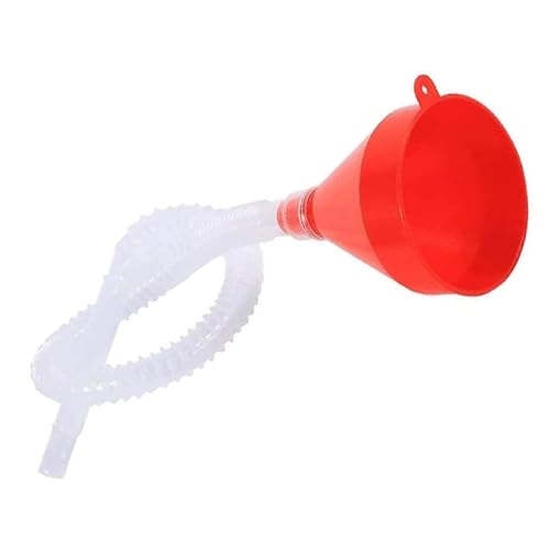 8 cm Trichter mit breiter Öffnung, universeller Kfz-Trichter, langer Auslauf, flexible Verlängerung, Autotrichter Q Cover