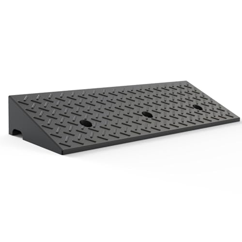 Rampas de goma para bordes 100x25x4cm con tornillos miniatura 1