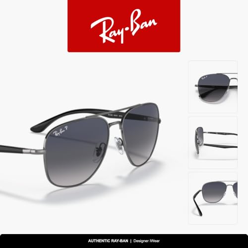 Image of Ray-Ban RB3683 Square Sunglasses for Men for Women