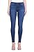 Liverpool Womens Skinny Jean Pants in Our Silky Soft Indigo Over-dye slub Denim, San Andreas DAR, 12