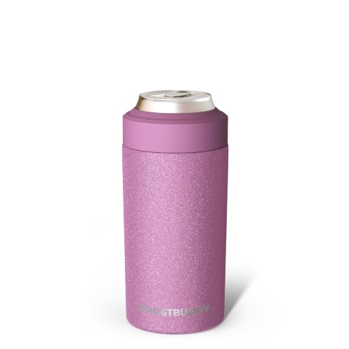 Image of Frost Buddy Universal Can Cooler - Fits 12 & 16 oz Cans & Bottles (Aurora) | 20x colder, cold up to 24 hrs | Sleek, lightweight design | NO SWEAT, NO SLIP INSULATED BEER COOLER | HOT OR COLD, ANY DRINK