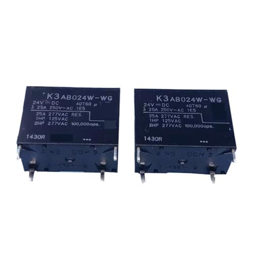 FTR-K3AB024W-WG relais 4 broches 24V 25A pour automatisme et carte électronique