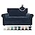 ZNSAYOTX Luxury Velvet Couch Cover 3 Piece Stretch Sofa Covers for 2 Cushion Couch Soft Loveseat Slipcover Living Room Anti Slip Dogs Pet Love Seat Furnitre Protector (Navy Blue, Loveseat)