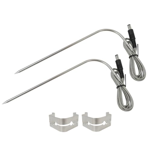 Artmavin Practical Barbecue Meat Temperature Probe Assembly for Rec Tec, for RT-TMG Chuckwagon, for RT-1250, for RT-B380 Bullseye Wood Pellet BBQ Grills