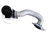 Farm Plastic Supply - Greenhouse Inflation Fan - 60hz, AC110V, 12W - Greenhouse Blower Fan for...