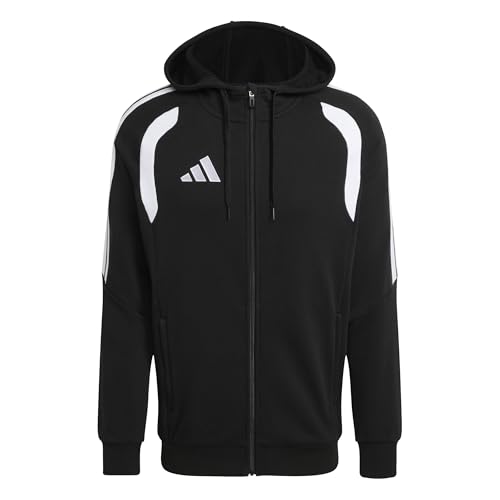 adidas Men's Tiro26 League Sweat Full Zip Hoodie black/white S
