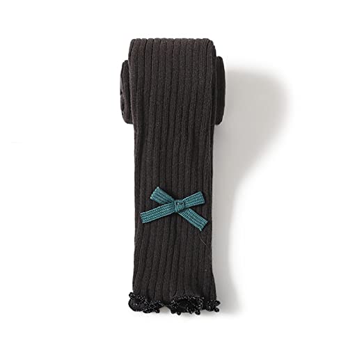 KAGAYD Toddler Girls Leggings Winter Autumn Girls Cable Knit Leggings Stockings Pants Warm Bowknot Trousers Babys Clothes3