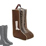 Accès rapide : la fermeture éclair lisse de haute qualité de notre sac de rangement pour bottes évite d'endommager les chaussures et les maintient à l'abri de la poussière et de la déformation. Vous pouvez facilement fermer le sac pour éviter la contamination des chaussures. La fermeture éclair garantit un accès facile pour mettre ou retirer les chaussures.