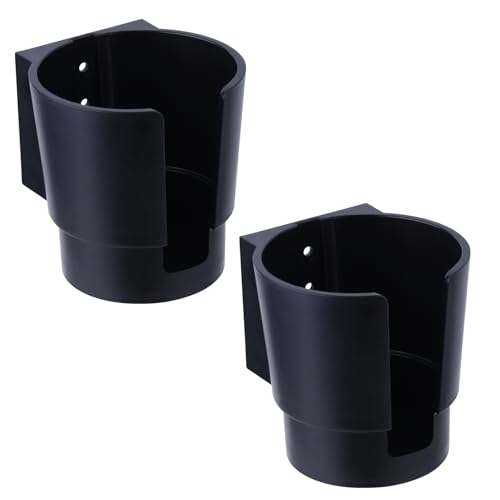 Drink Holder for Sofa Universal Large Cup Holder Wall Mount, Heavy Duty Plastic Drink Holder for Boat Car Truck RV Bus...