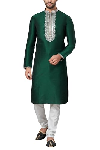 SK123 Men's Kurta Pajama Set Indian Traditional Party Wear Outfit