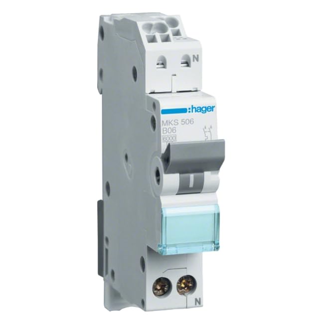 Hager MKN B-Karakteristiek 2x(1P N) Installatieautomaat | MKS599