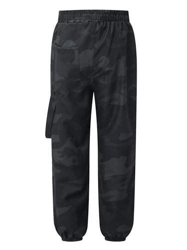 easyforever Kids Boys Camouflage Cargo Joggers Pants Elastic Waist Casual Dungarees Trousers Outdoor Hiking Bottoms2