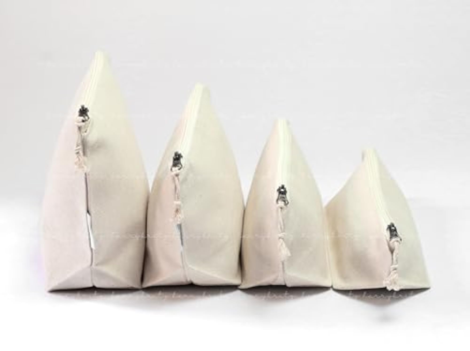 HarryKritz Set of 4 Multipurpose Canvas Pouch
