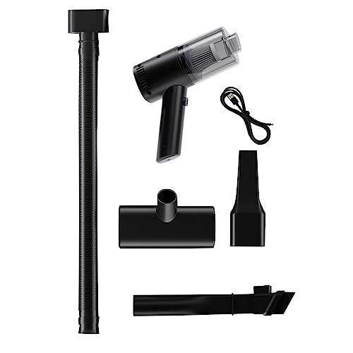 Oxxggkao Dry Wet 9000 Pa 120 W 12 V portátil para coche, hogar, tipo de cable de alta potencia