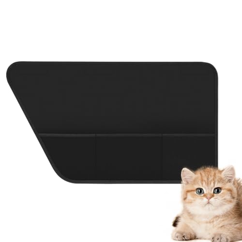 Protector de puerta de coche para perros, cubierta impermeable para mascotas en las puertas del coche, escudo protector con fuente de alimentación para coche, camping, viajes
