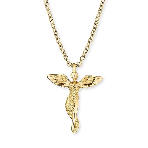 Engelsrufer Damen Halskette Sterling Silber mit Engel Anhänger,...