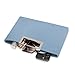 CHARMING TAILOR Fashion PU Leather Handbag Stylish Women Convertible Clutch Purse (Powder Blue)