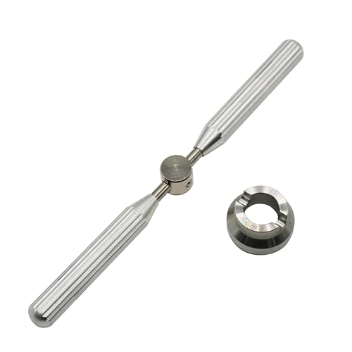 Outil d'ouverture de dos de montre 5537 en acier inoxydable durable